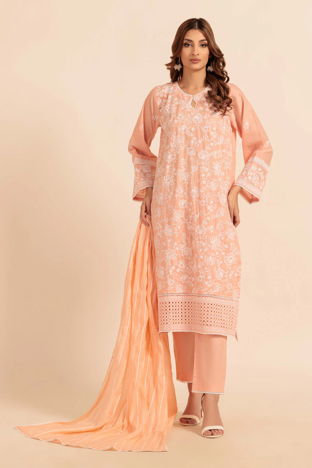 PEACH-CAMBRIC-3 PIECE (PWS6243P02) - Image 2