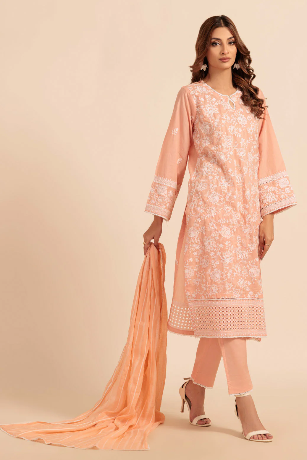 PEACH-CAMBRIC-3 PIECE (PWS6243P02) - Image 3