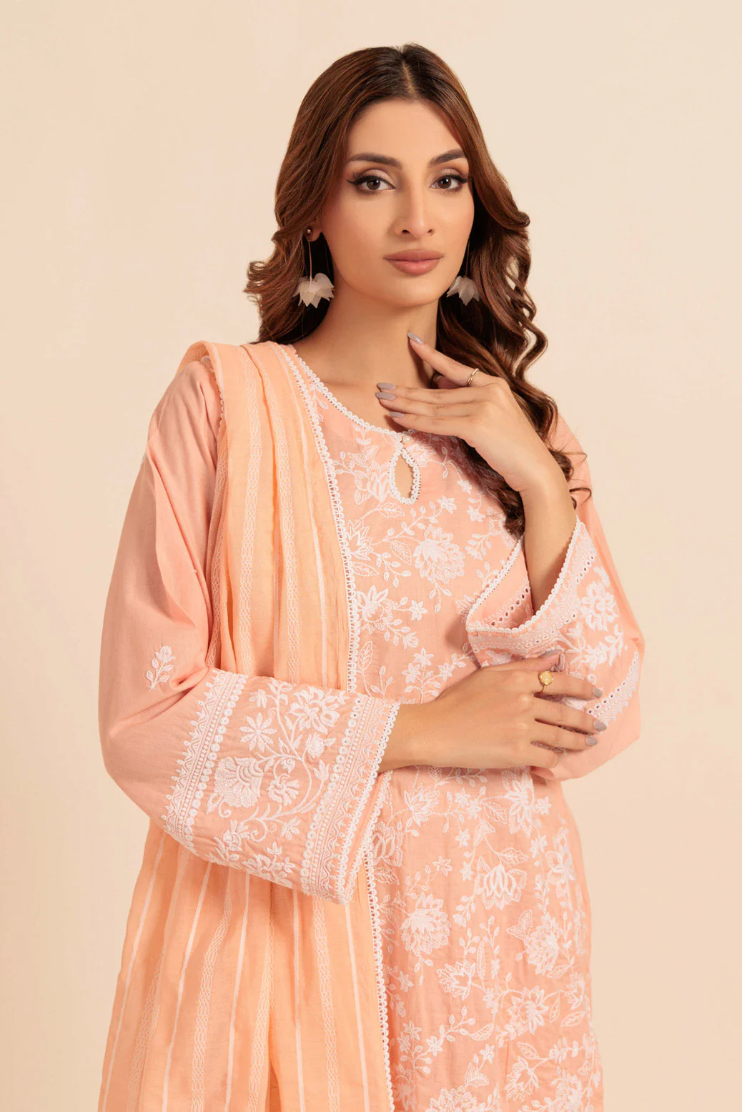 PEACH-CAMBRIC-3 PIECE (PWS6243P02) - Image 4