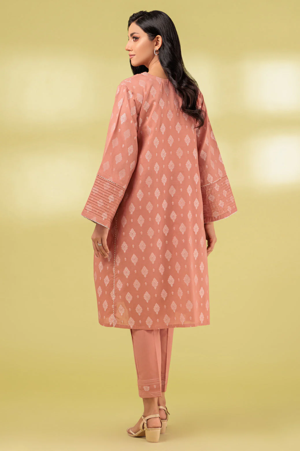 PEACH-JACQUARD-2 PIECE (SAS232P33) - Image 5