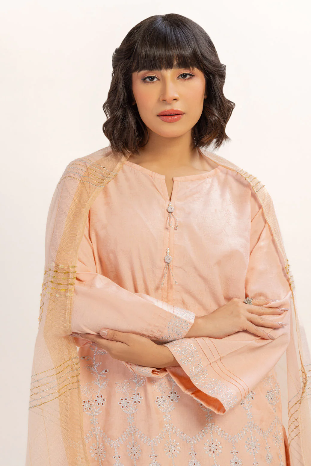 PEACH-JACQUARD-3 PIECE (BS2243P12) - Image 5