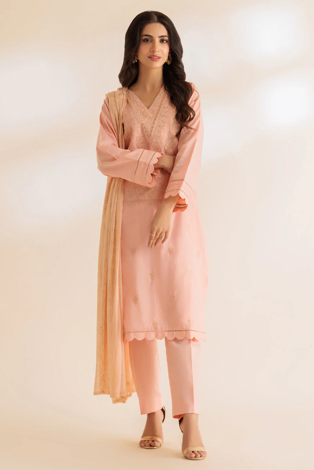 PEACH-JACQUARD-3 PIECE (SS5243P40) - Image 3