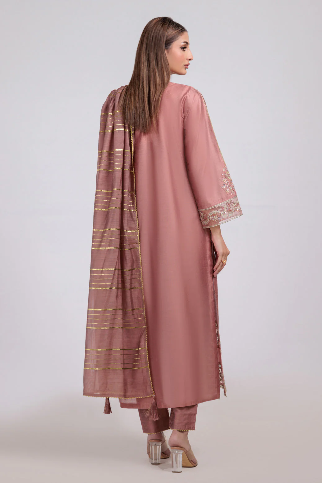PEACH-KHADDAR-3 PIECE (PWS5243P10) - Image 5