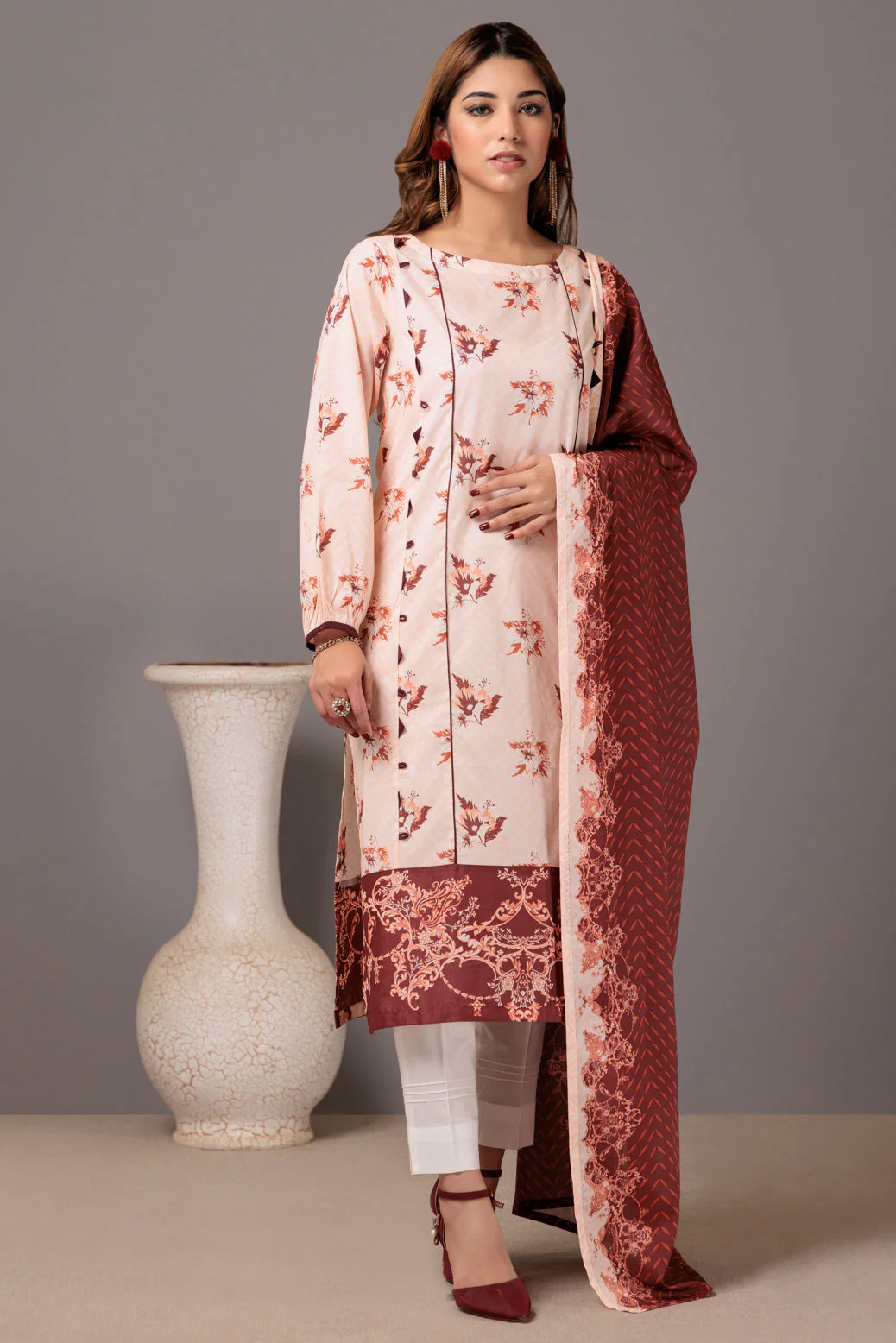 PEACH-LAWN-2 PIECE (SRS232P23) - Image 4