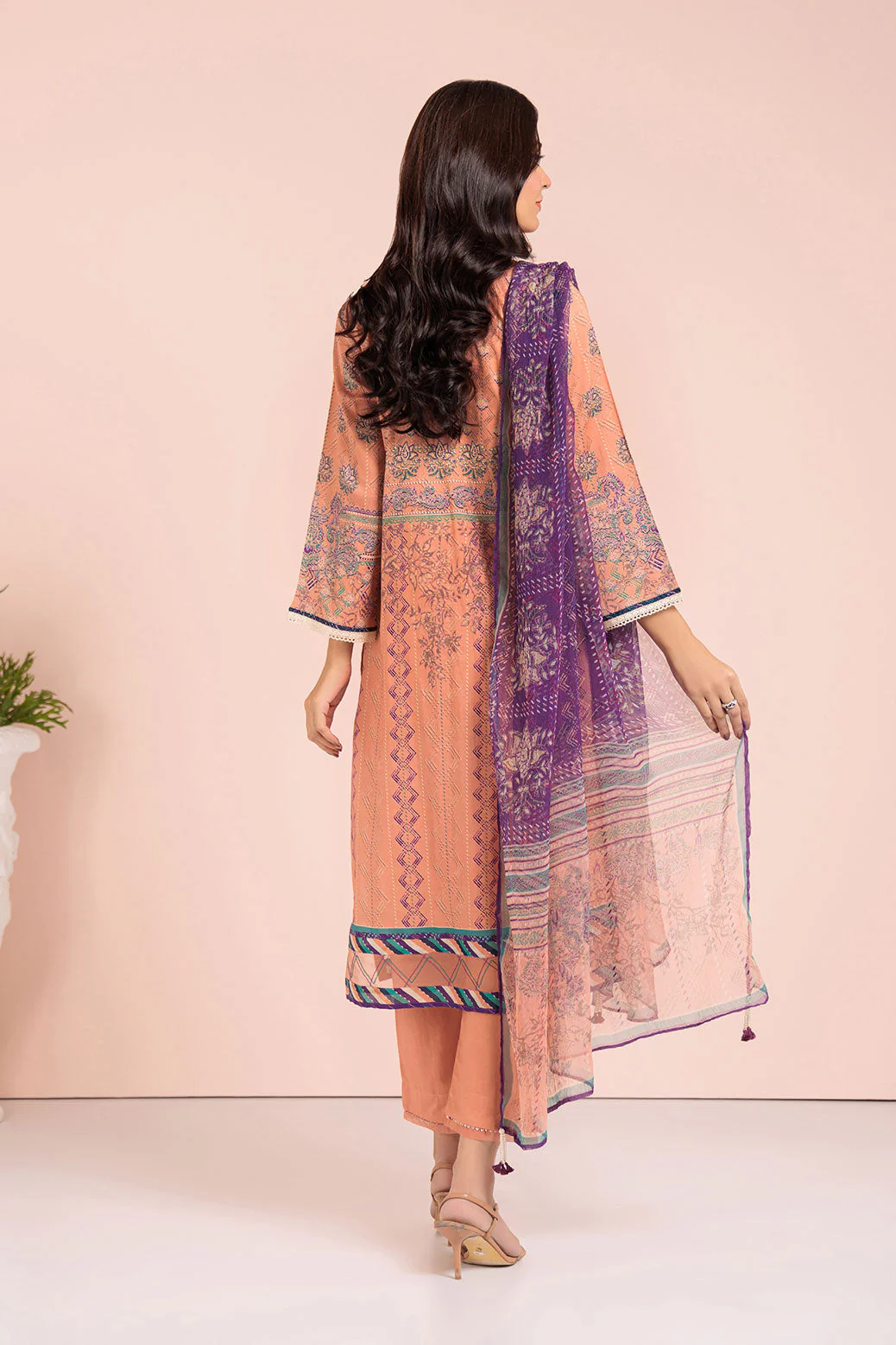 PEACH-LAWN-3 PIECE (SAS233P20) - Image 4