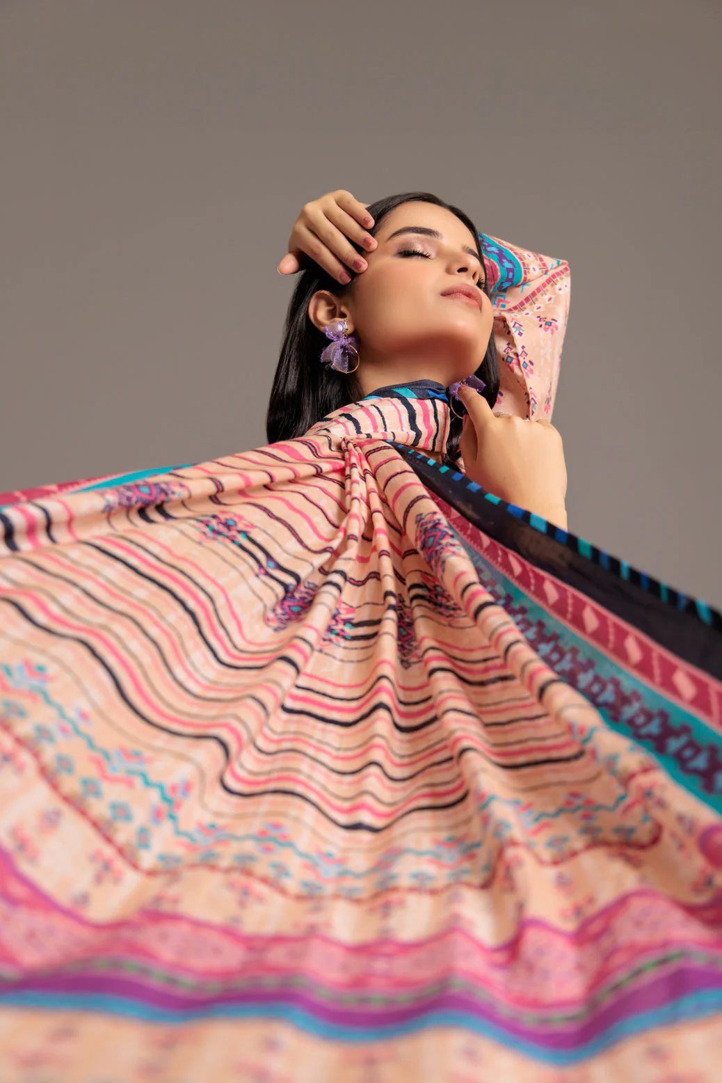 PEACH-LAWN-3 PIECE (SRS233P12) - Image 3