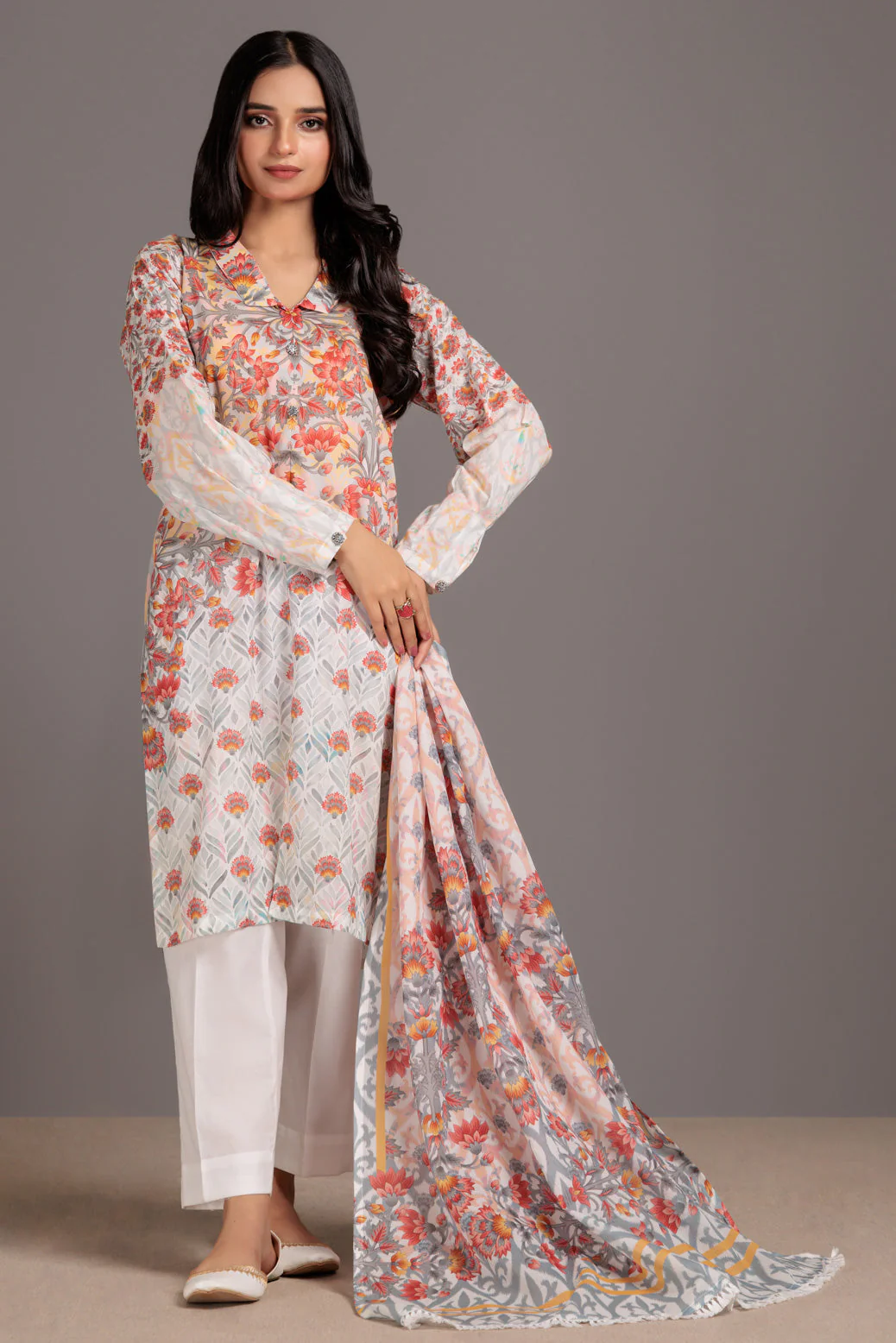 PEACH-LAWN-3 PIECE (SRS233P47) - Image 3