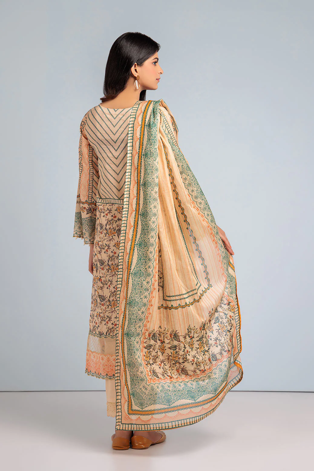 PEACH-LAWN-3 PIECE (SSS233P98) - Image 2