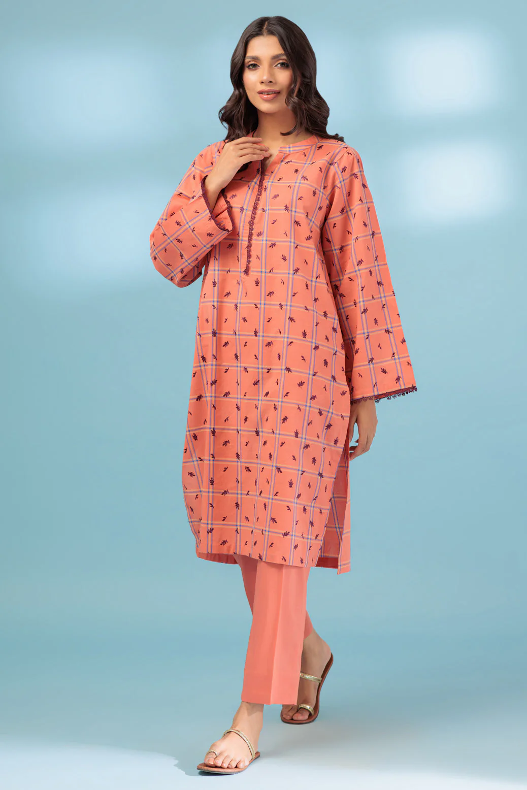 PEACH-YARN-2 PIECE (SRLS232P39) - Image 3
