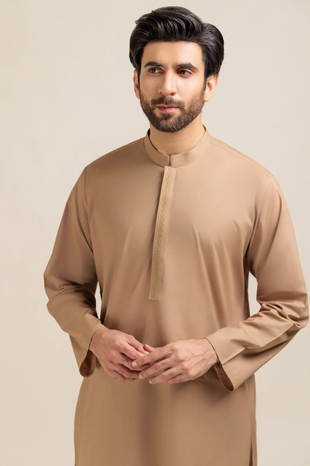 PEANUT-COTTON-KURTA SHALWAR - (KSRW23-010) - Image 3