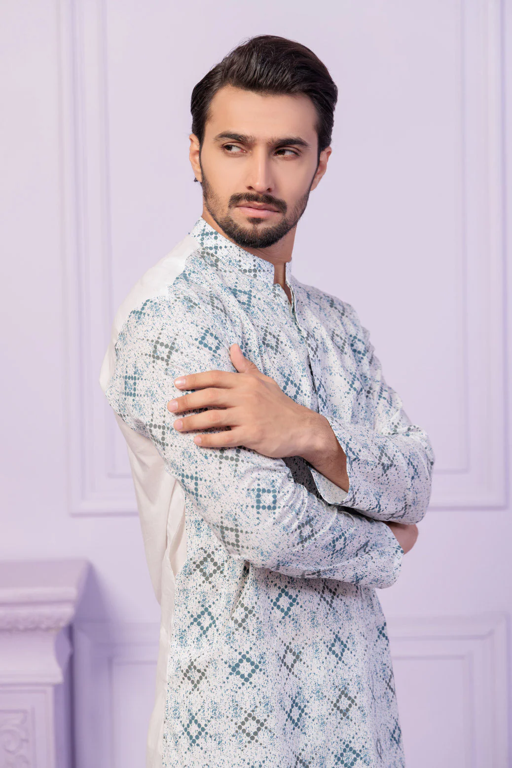 PEARL-BLENDED-KURTA TROUSER - (KSS24-013) - Image 3