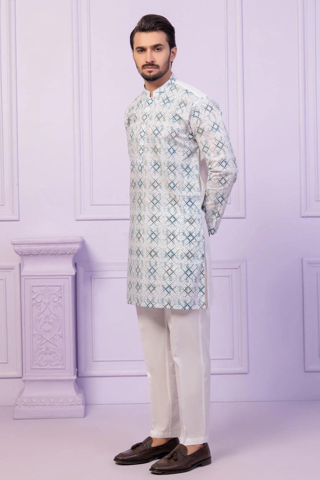PEARL-BLENDED-KURTA TROUSER - (KSS24-013) - Image 4