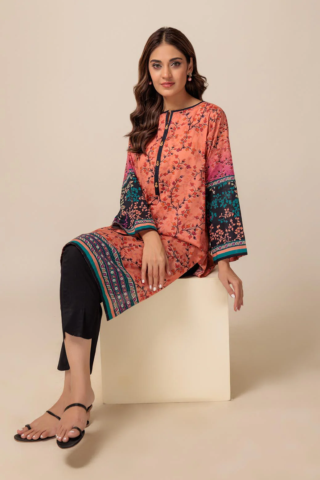 PHULKARI - 1 PC (S24S21P02) - Image 2