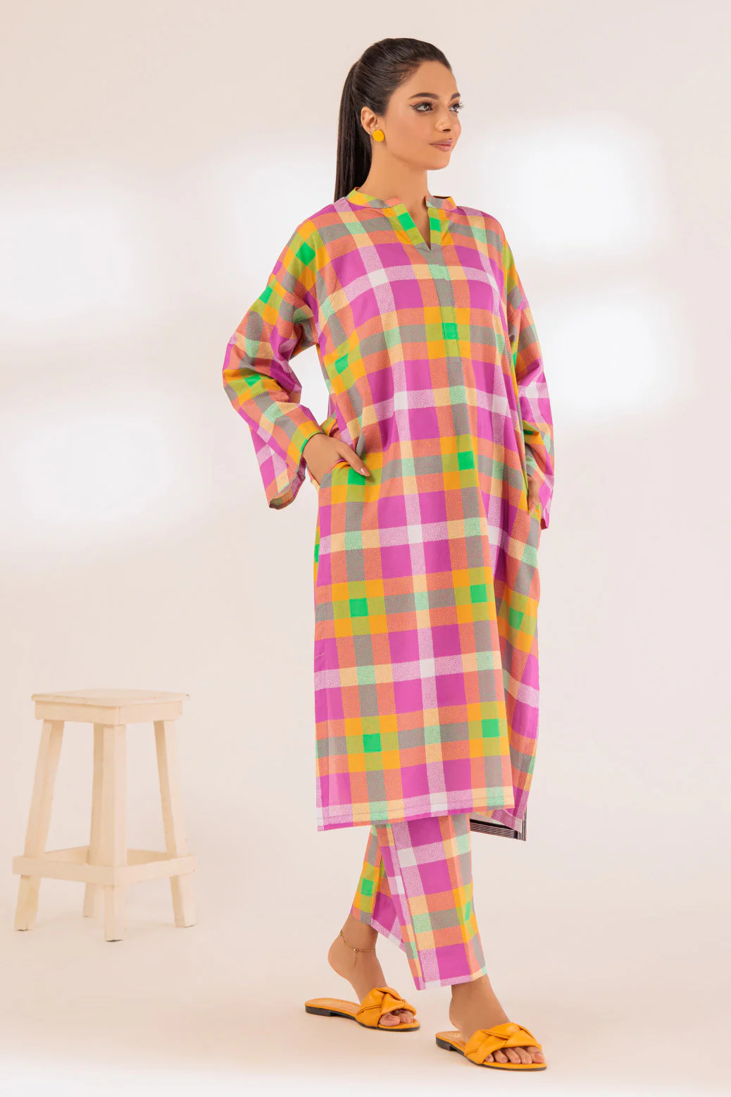 PINK-CAMBRIC-2 PIECE (BSAS232P39) - Image 3