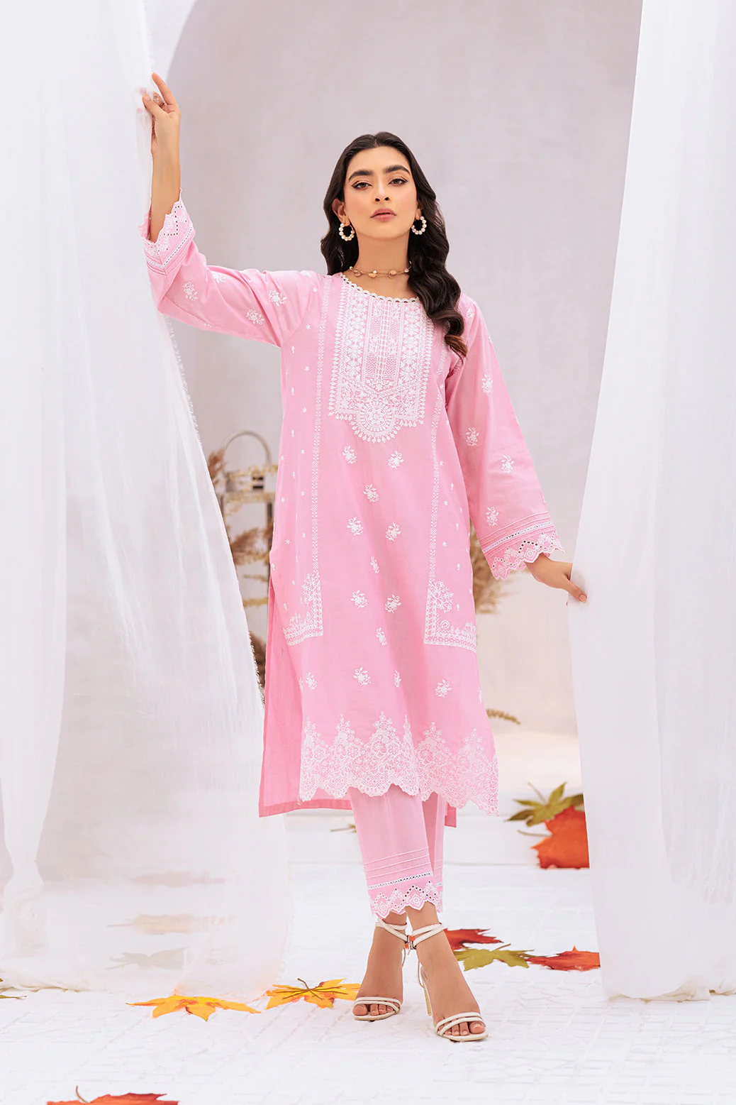 PINK-CAMBRIC-2 PIECE (BSHS232P03) - Image 4