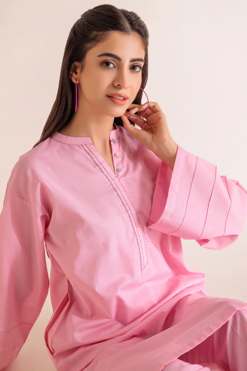 PINK-CAMBRIC-2 PIECE (SRLS232P48) - Image 2