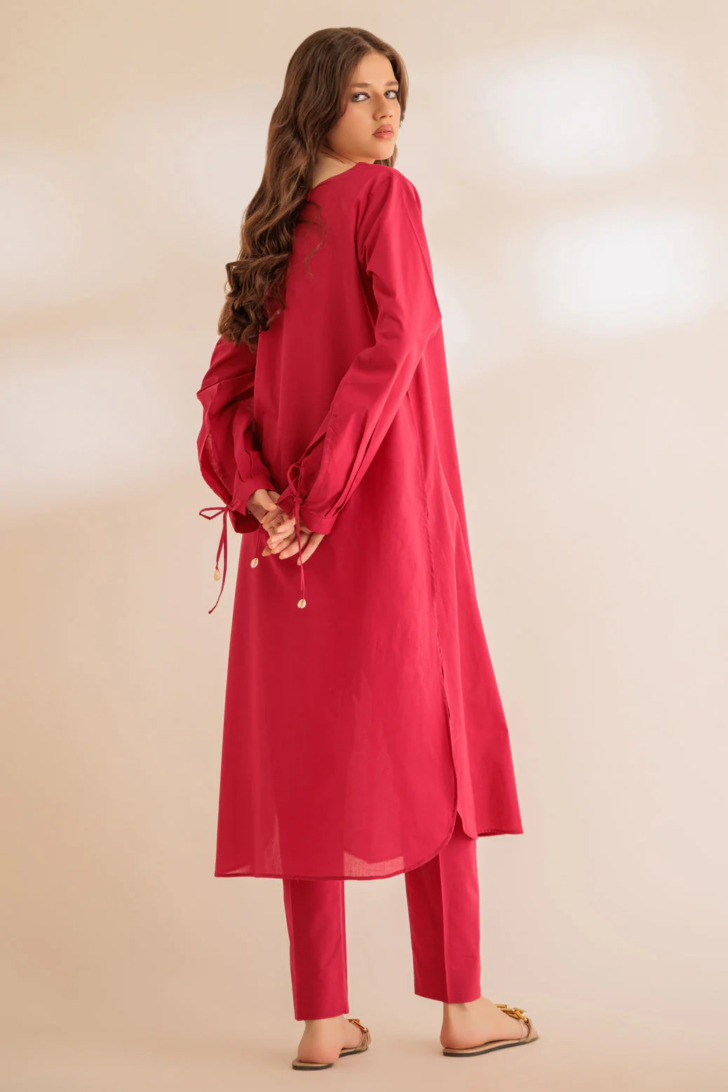 PINK-CAMBRIC-2 PIECE (SS1242P08) - Image 5