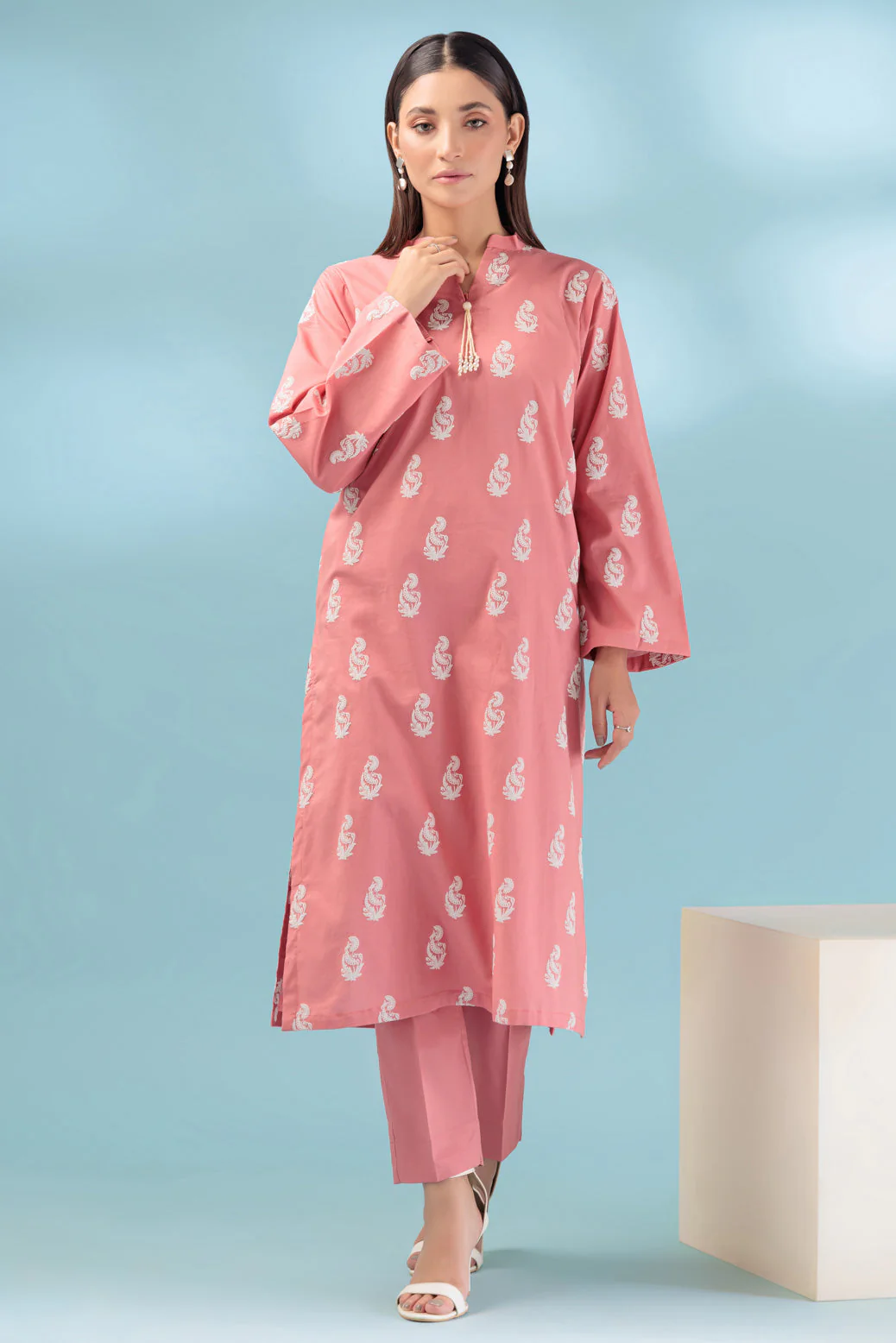 PINK-CAMBRIC-2 PIECE (WS6232P09) - Image 5