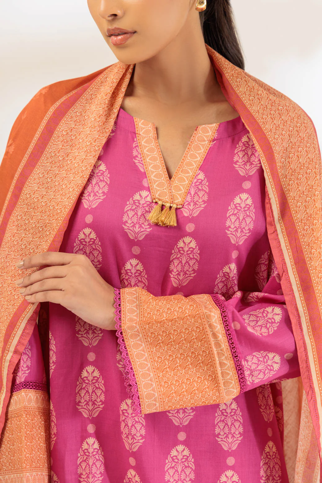 PINK-CAMBRIC-3 PIECE (BPS6243P02) - Image 2