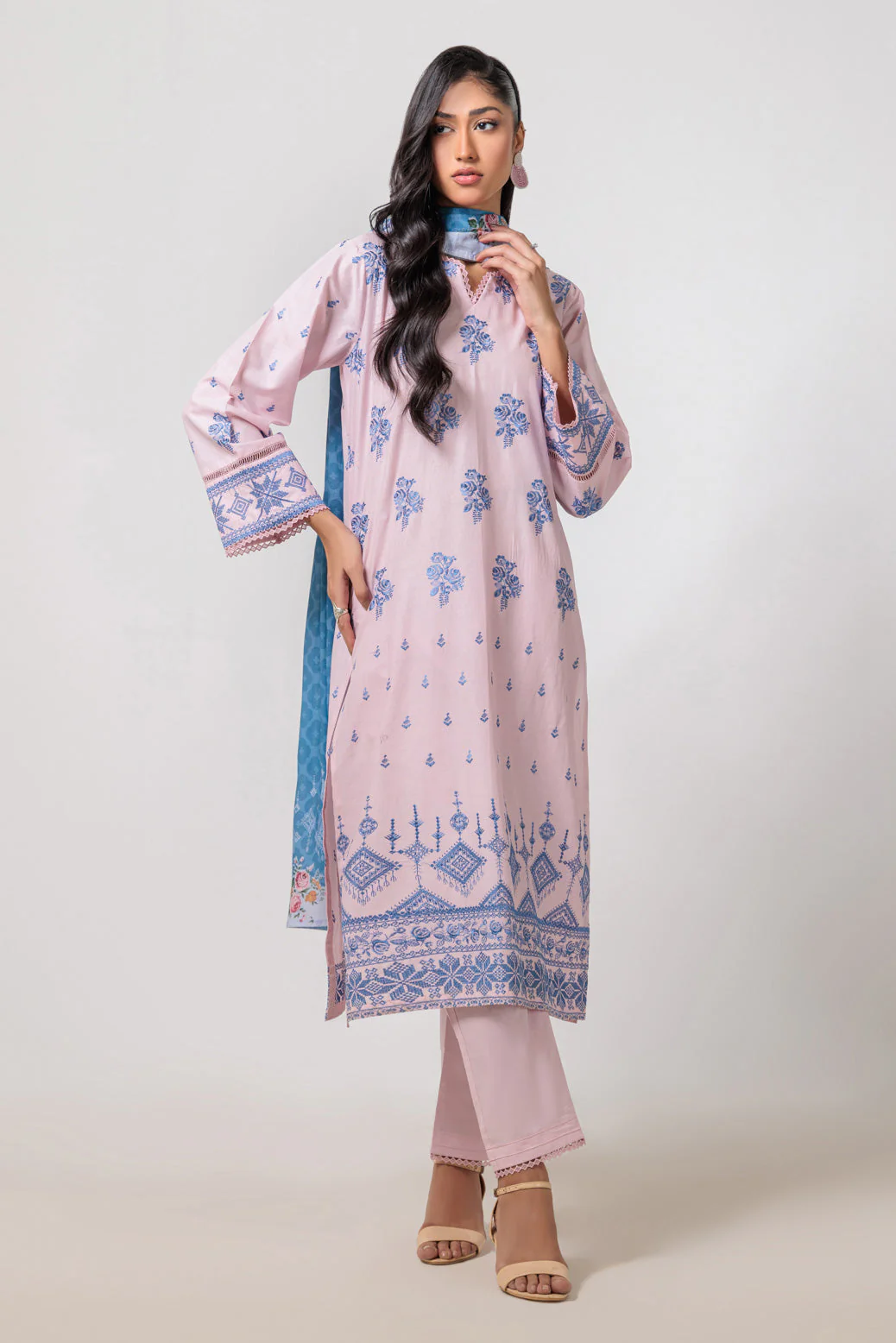 PINK-CAMBRIC-3 PIECE (BPS6243P04) - Image 2