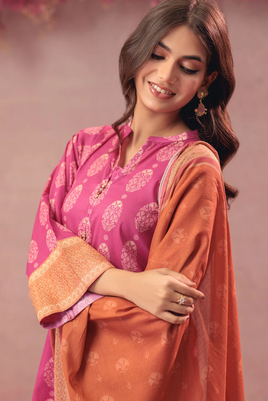PINK-CAMBRIC-3 PIECE (BPS6243P19) - Image 3
