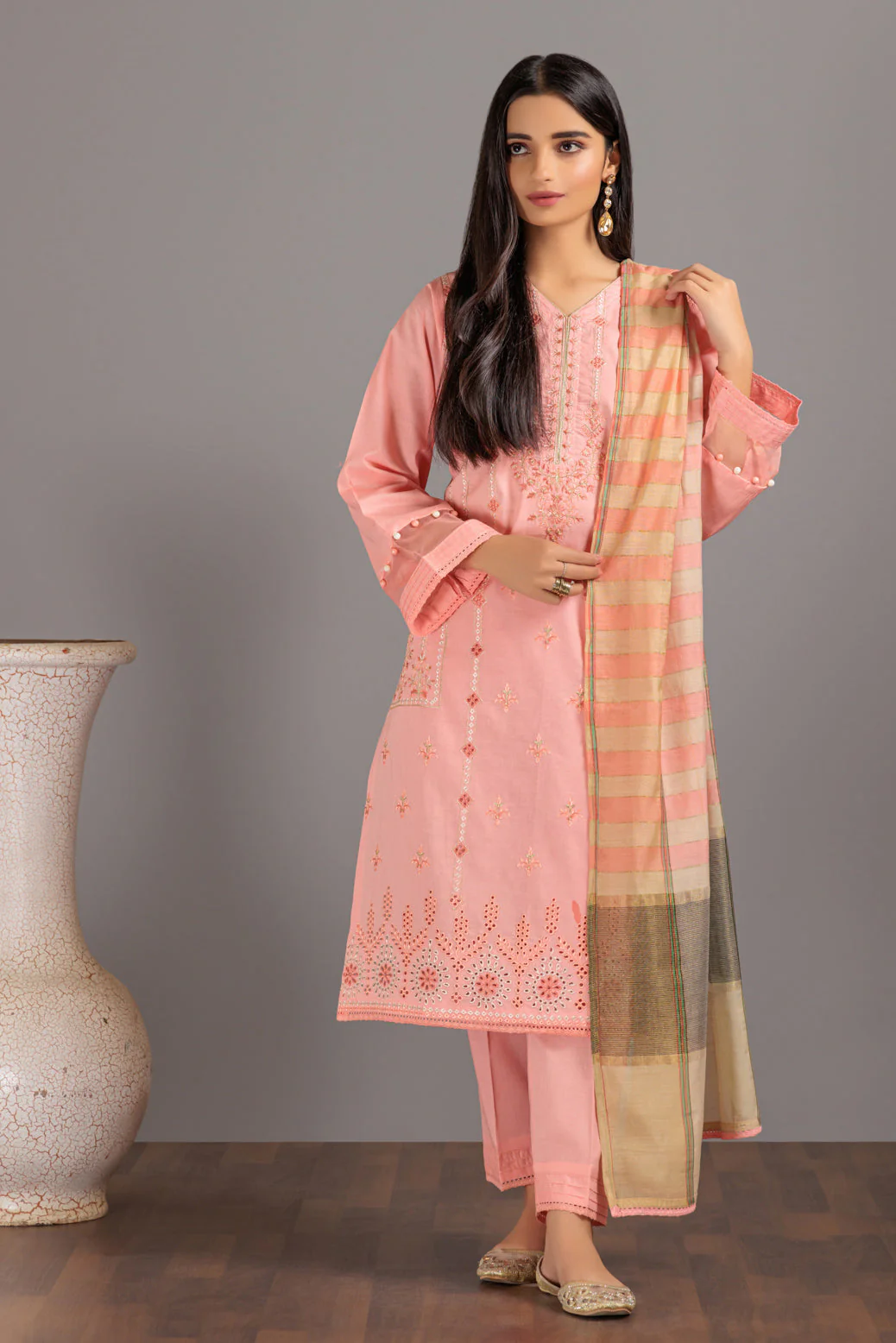 PINK-CAMBRIC-3 PIECE (BS223PH02) - Image 2