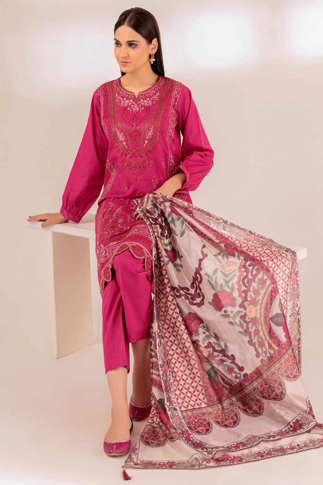 PINK-CAMBRIC-3 PIECE (SL1H233P05) - Image 2