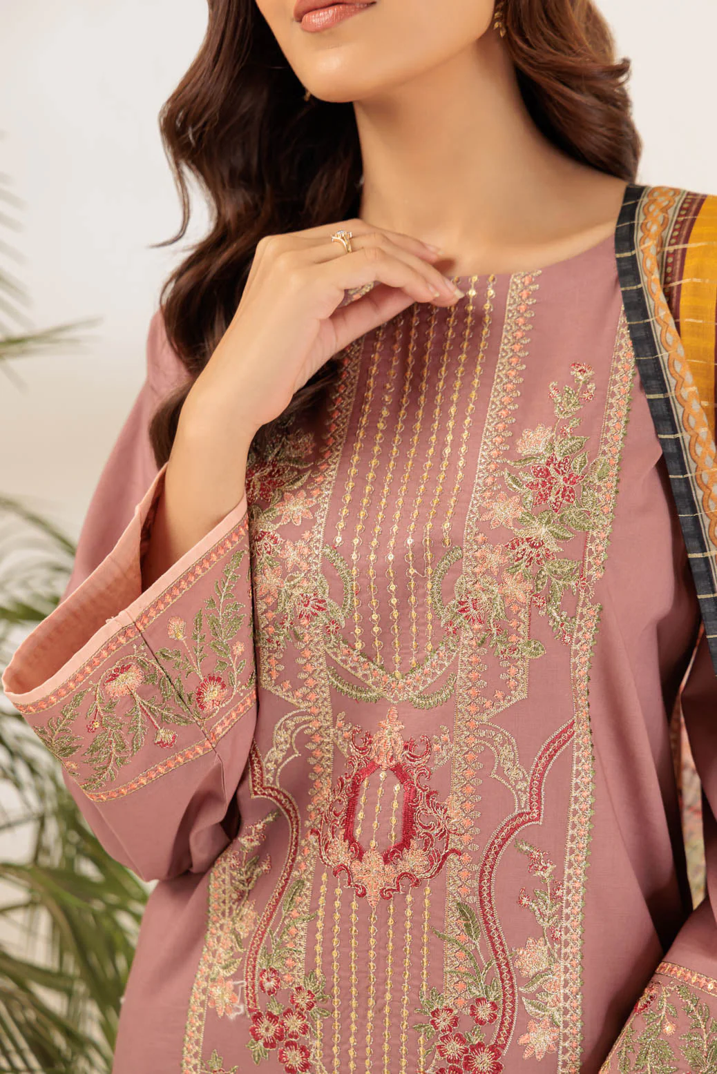 PINK-CAMBRIC-3 PIECE (SS1243P22) - Image 2