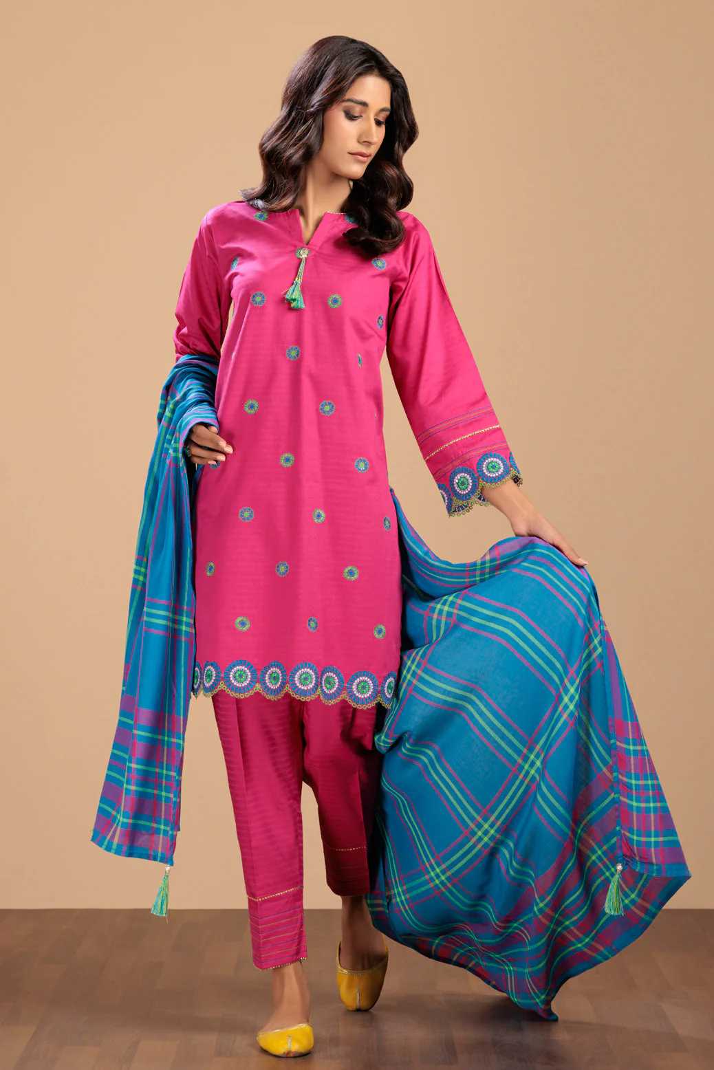 PINK-DOBBY-3 PIECE (A2Z223P01) - Image 3