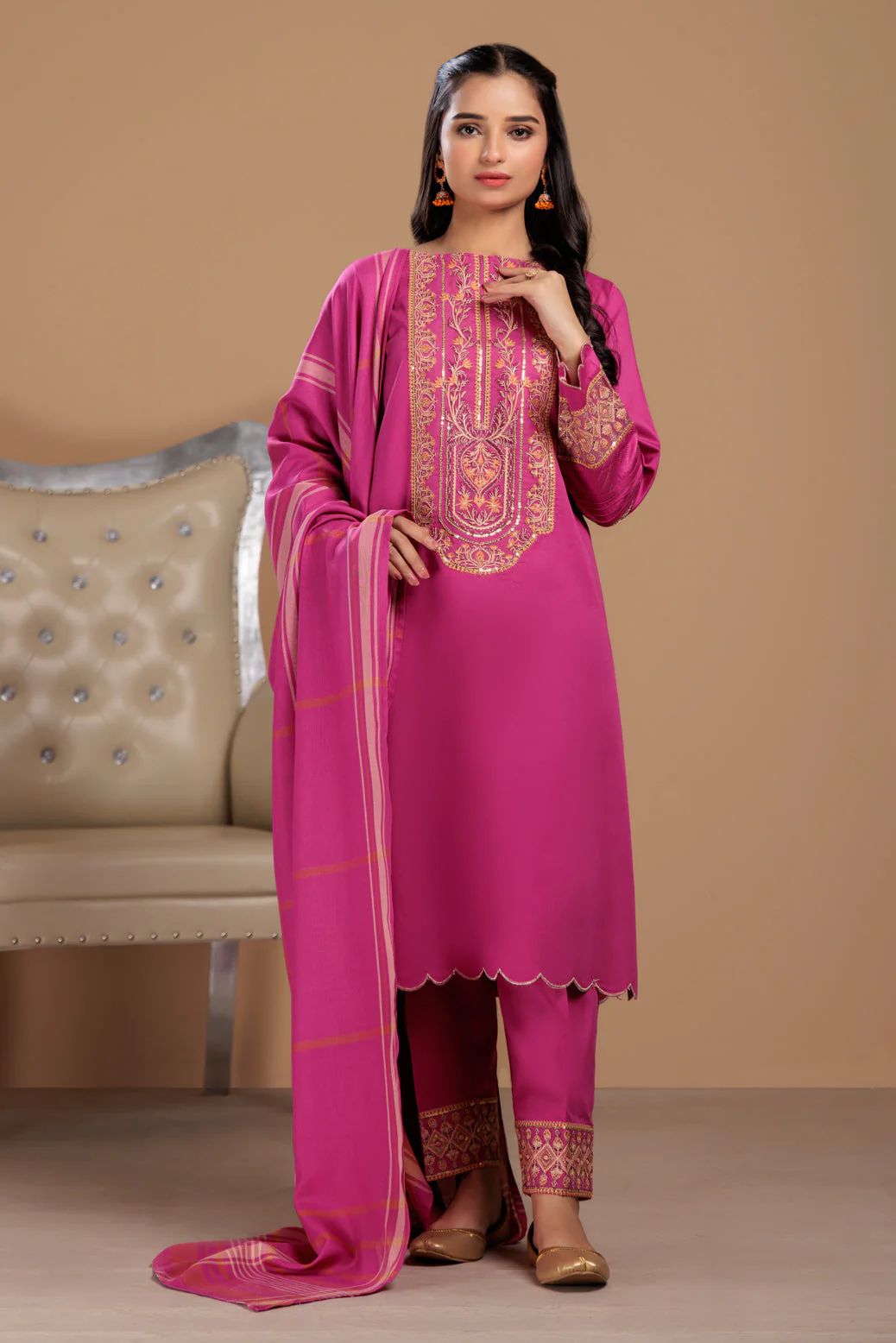 PINK-DOBBY-3 PIECE (S2Z223P03) - Image 3