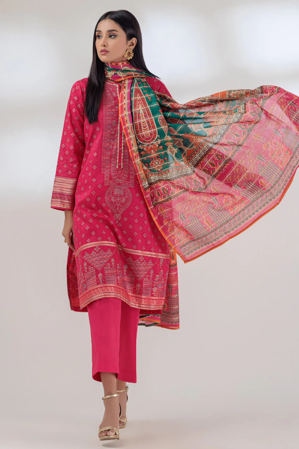 PINK-DYED-3 PIECE (PWS2233P04) - Image 2