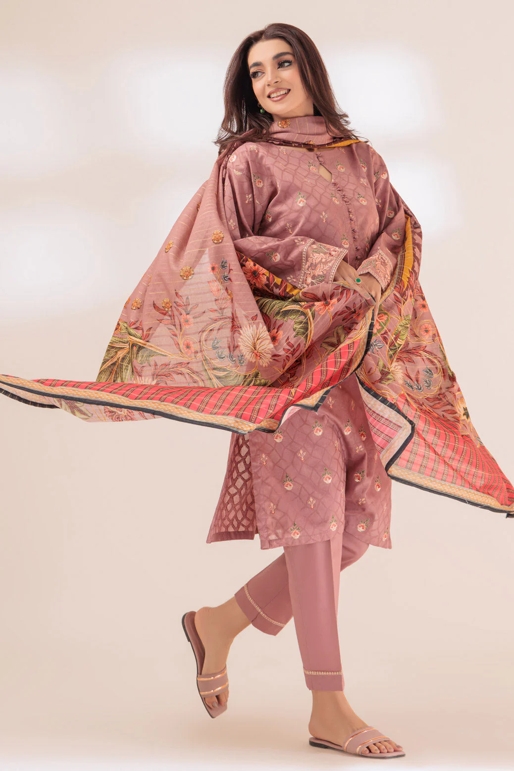 PINK-DYED-3 PIECE (WS1233P02) - Image 2