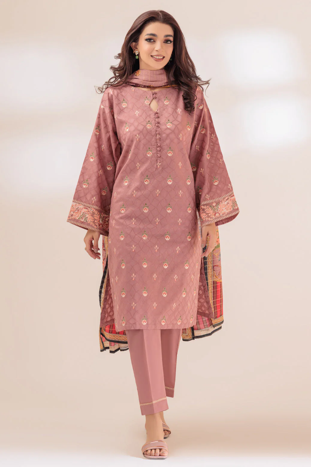 PINK-DYED-3 PIECE (WS1233P02) - Image 3