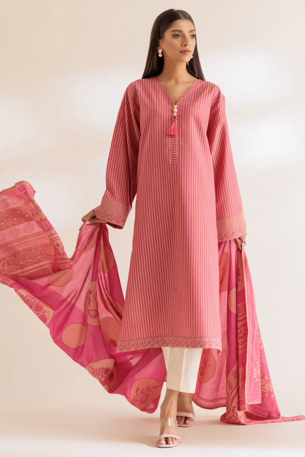 PINK-JACQUARD-2 PIECE (SS6242P35) - Image 2