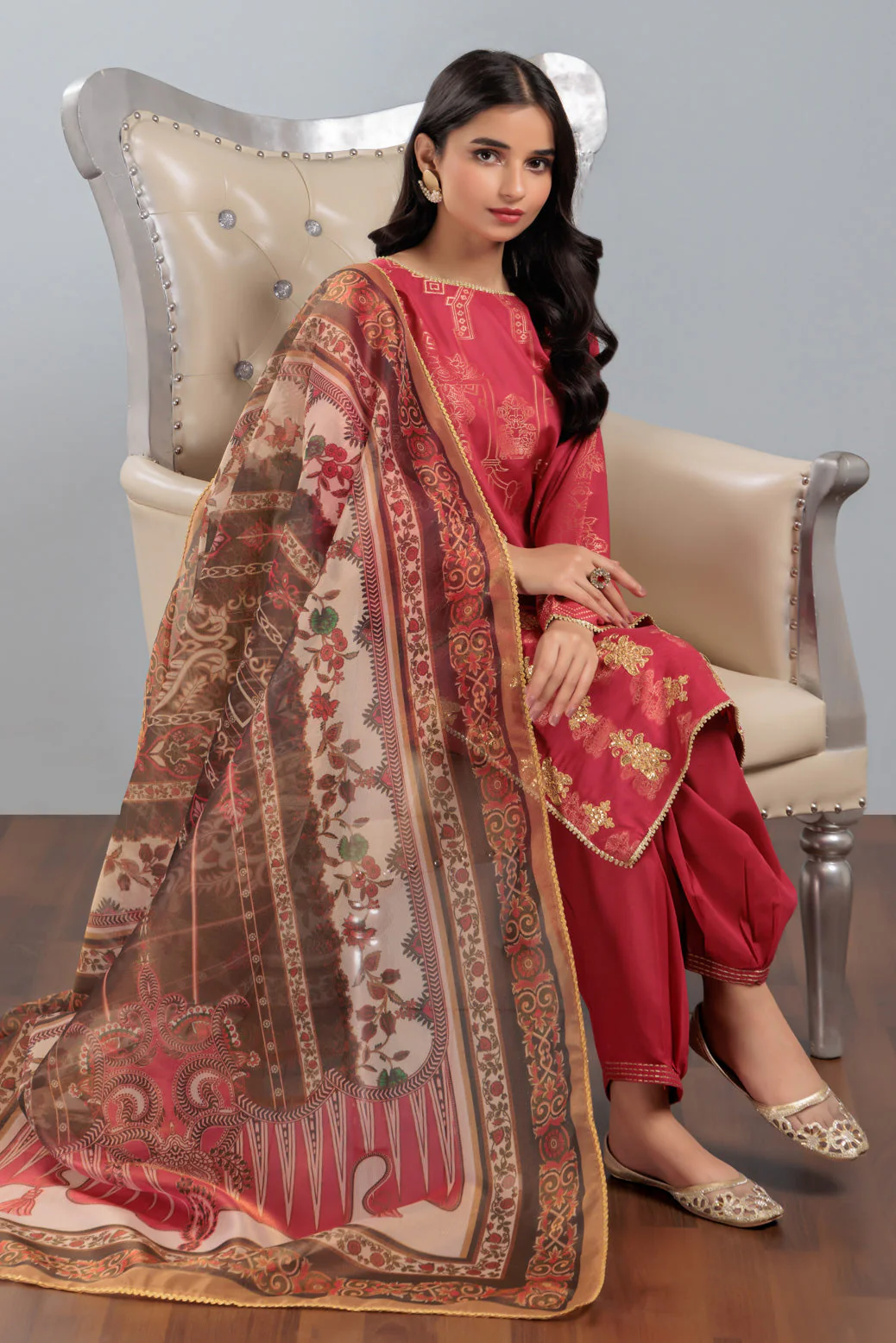 PINK-JACQUARD-3-PIECE (BU1H223P03) - Image 3