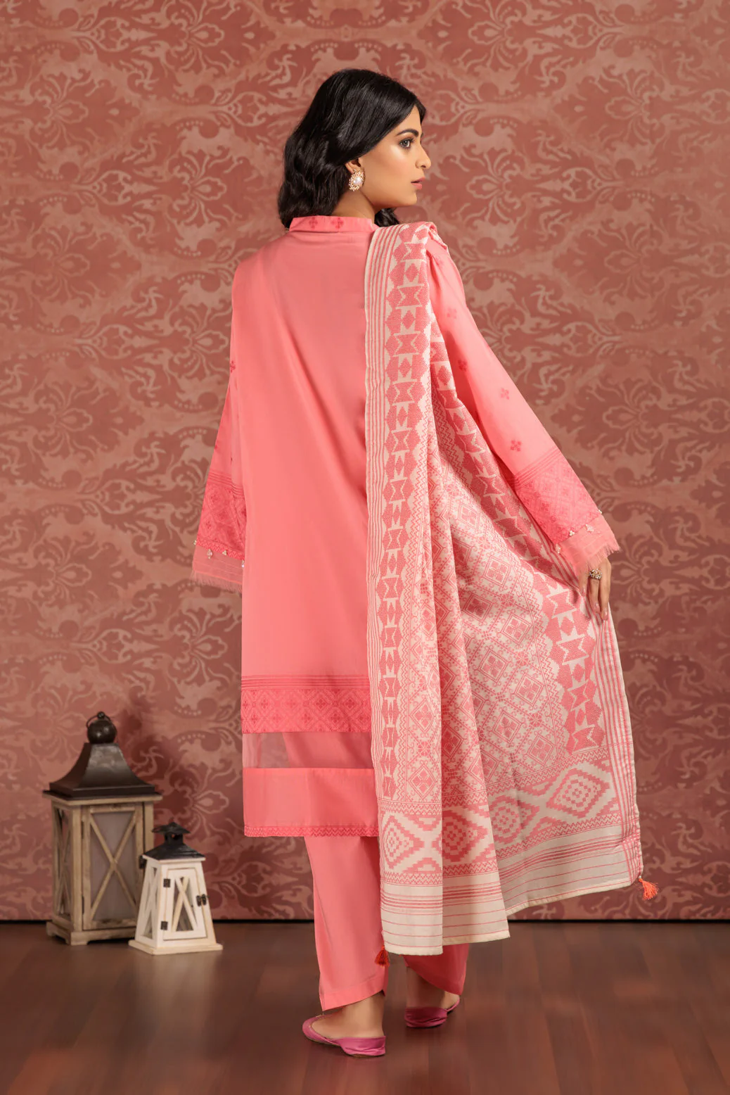 PINK-JACQUARD-3 PIECE (JRS233P01) - Image 5