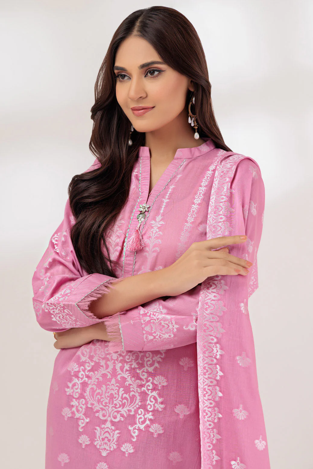 PINK-JACQUARD-3 PIECE (JRS233P18) - Image 4