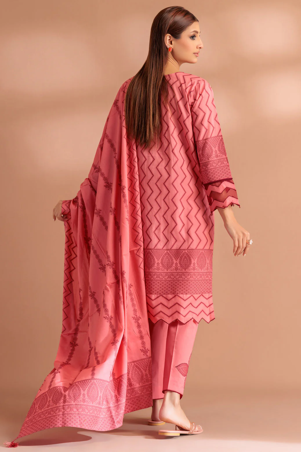 PINK-JACQUARD-3 PIECE (PWJ3233P13) - Image 5