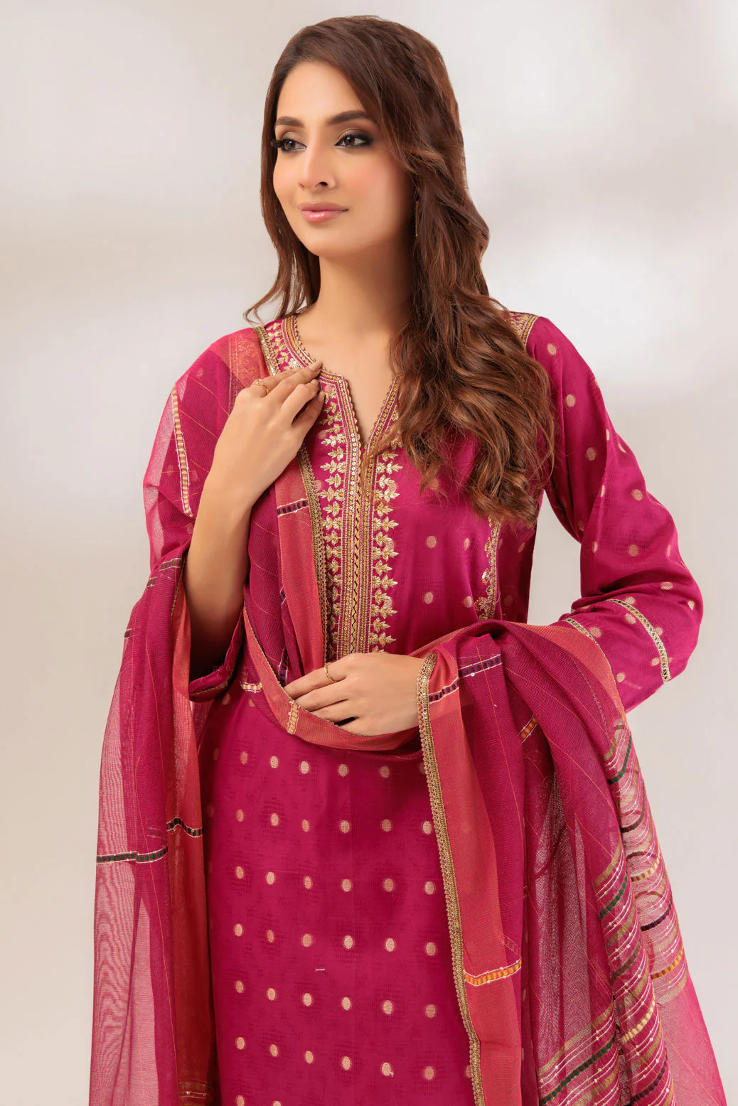 PINK-JACQUARD-3 PIECE (PWS5233P19) - Image 4
