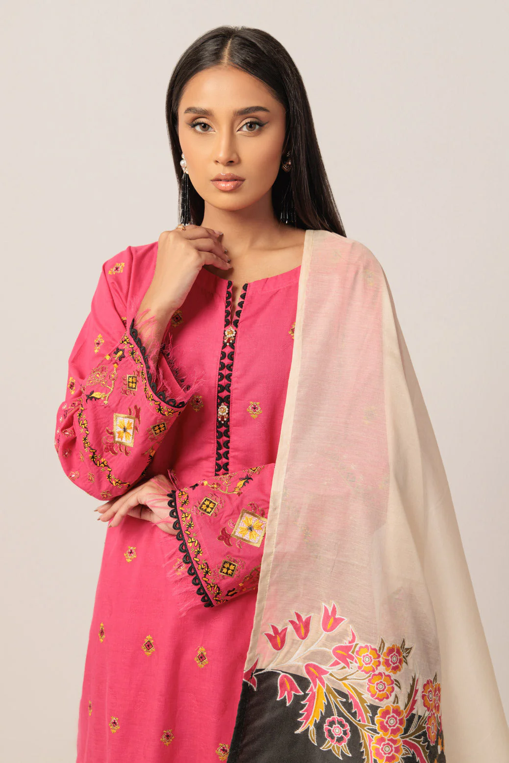 PINK-JACQUARD-3 PIECE (PWS6243P11) - Image 3