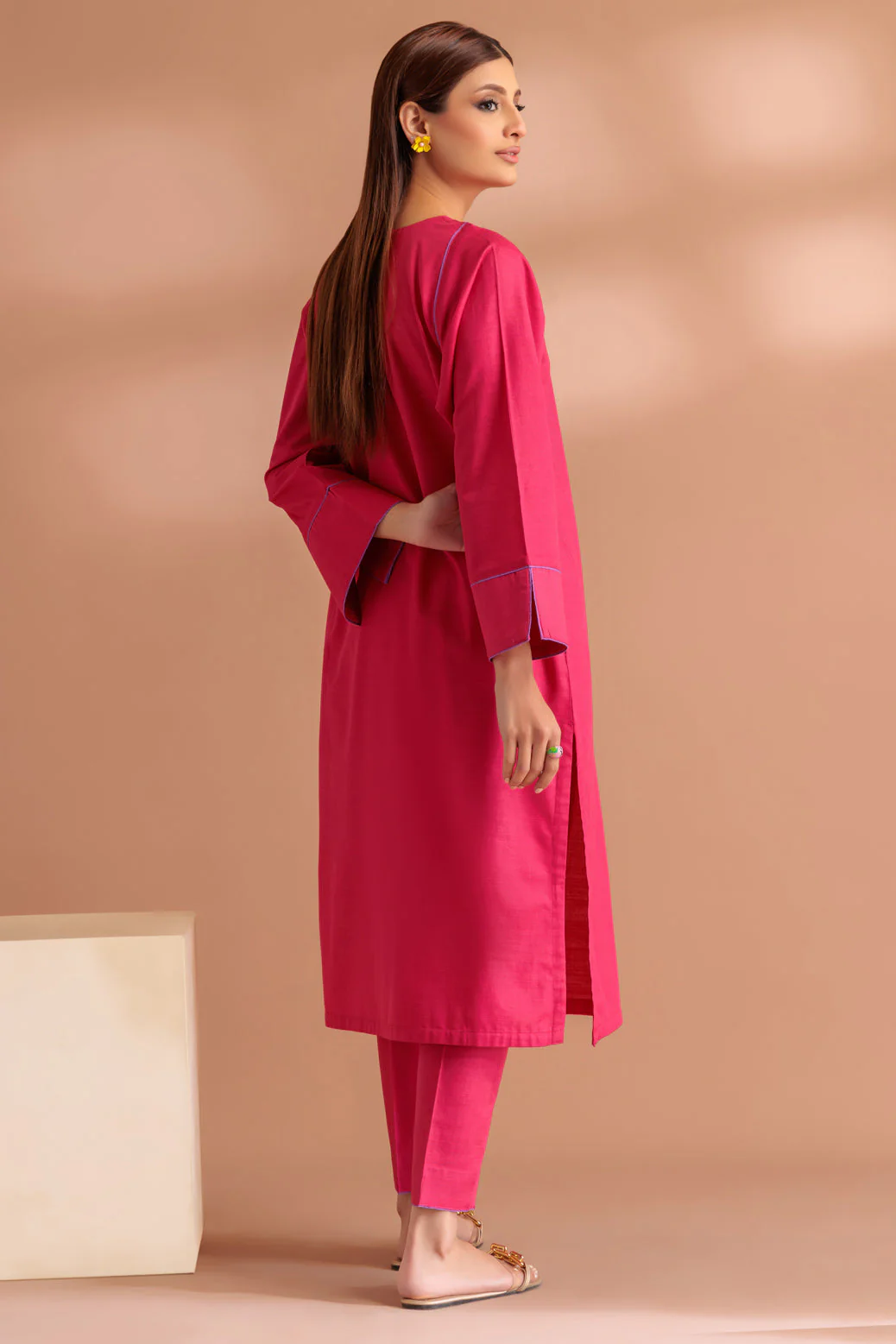 PINK-KHADDAR-2 PIECE (WS1232P09) - Image 4