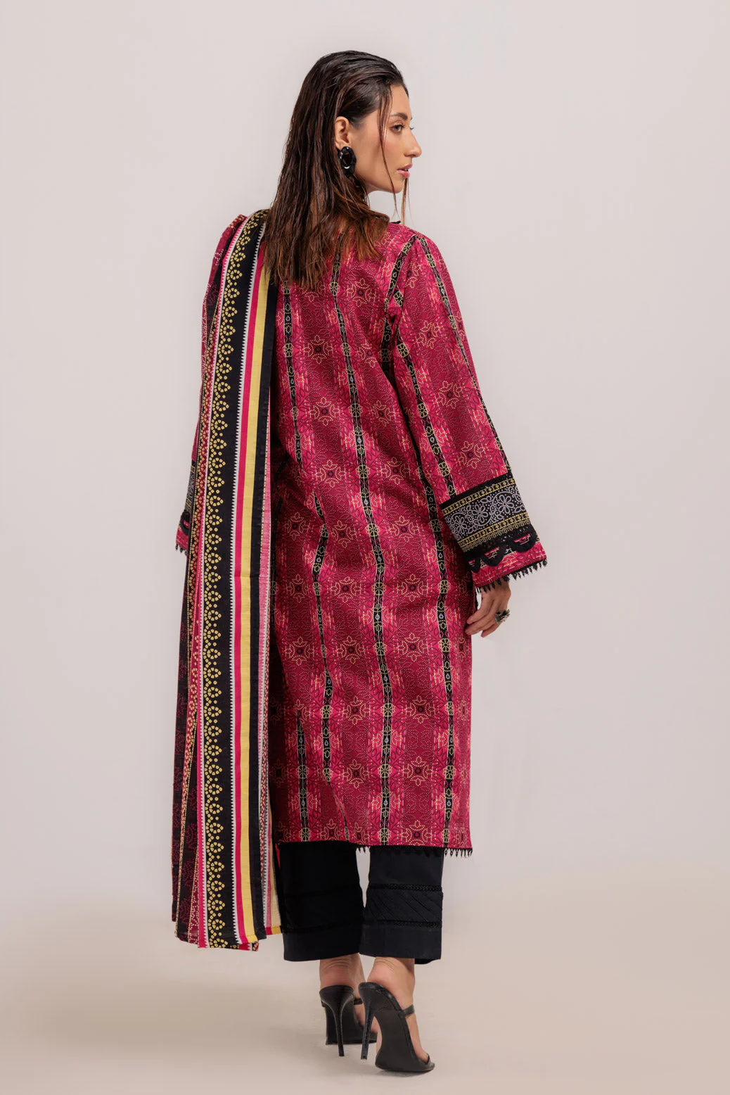 PINK-KHADDAR-2 PIECE (WS6242P02) - Image 3