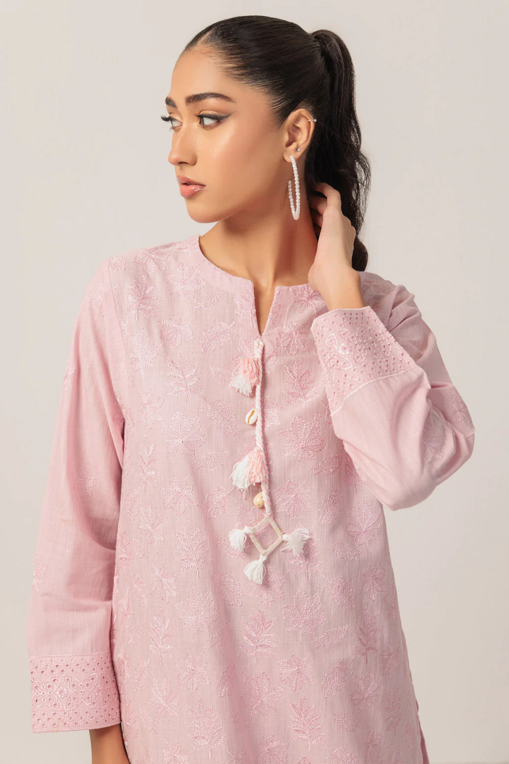 PINK-KHADDAR-2 PIECE (WS7242P22) - Image 3