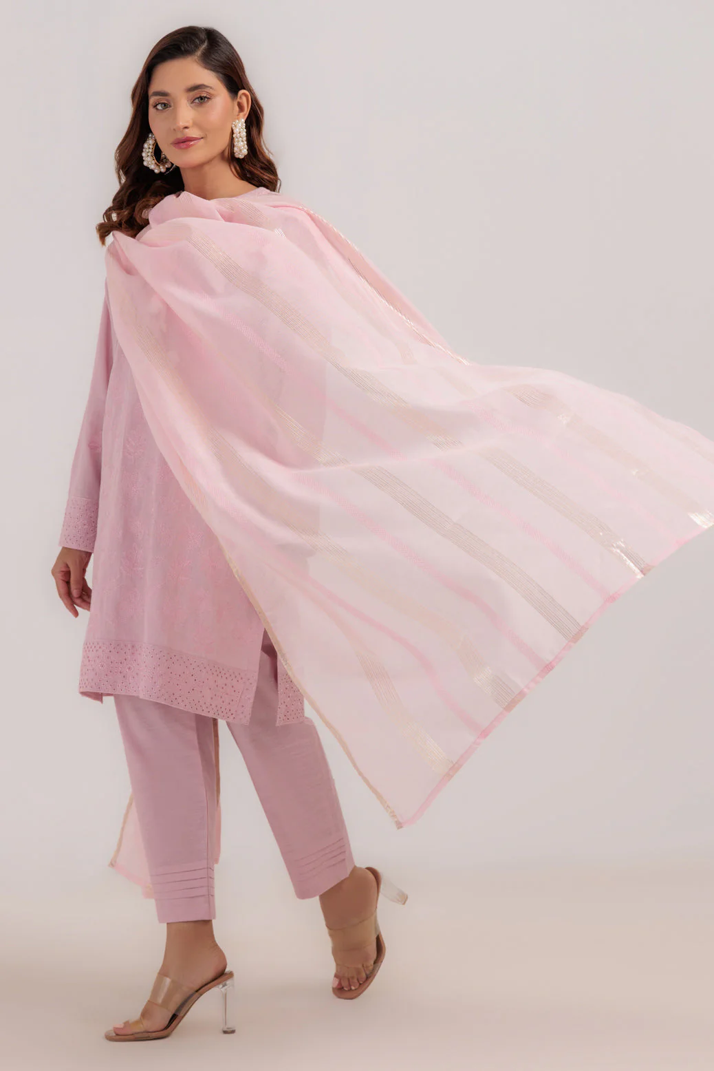 PINK-KHADDAR-3 PIECE (WS7243P09) - Image 2