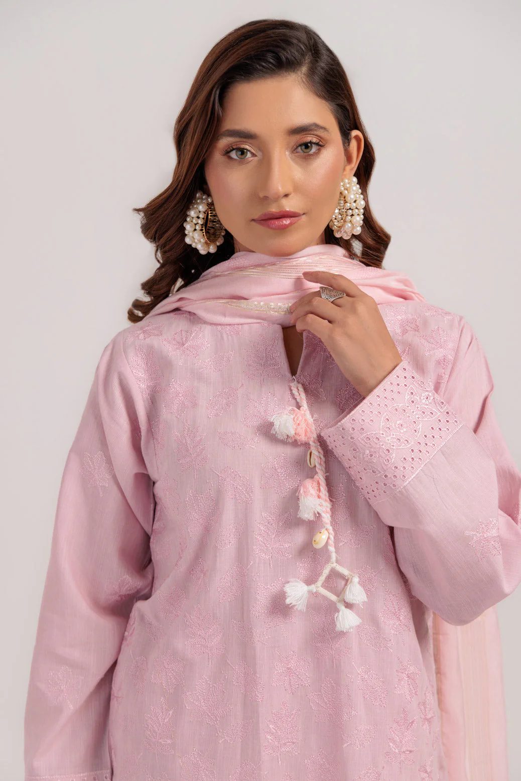 PINK-KHADDAR-3 PIECE (WS7243P09) - Image 4