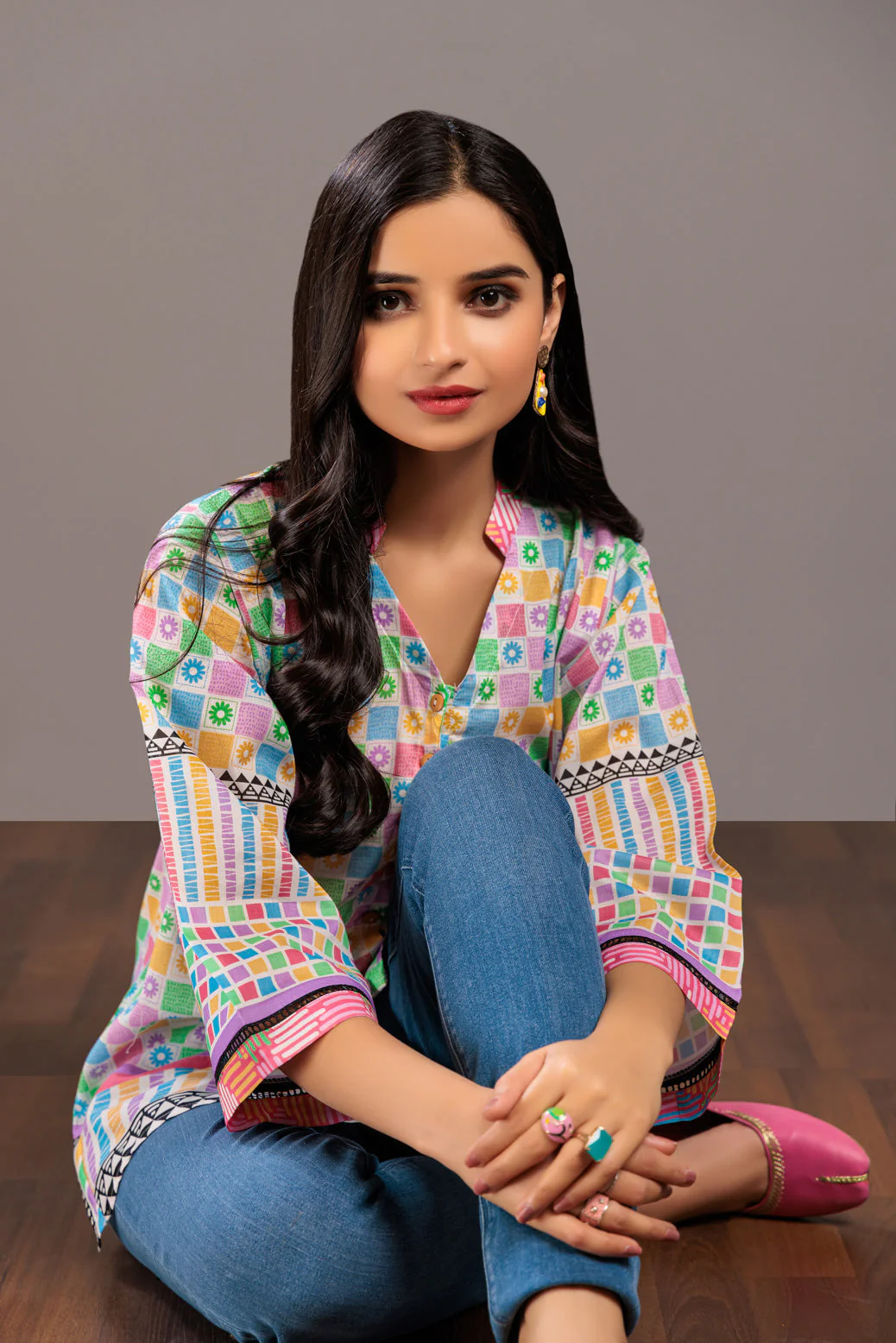 PINK-LAWN-1-PIECE (AAK231P01) - Image 2