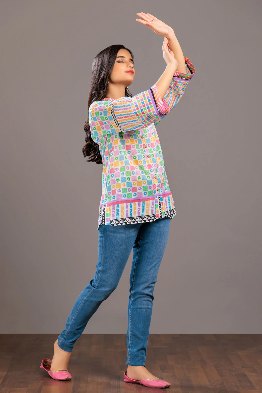 PINK-LAWN-1-PIECE (AAK231P01) - Image 3