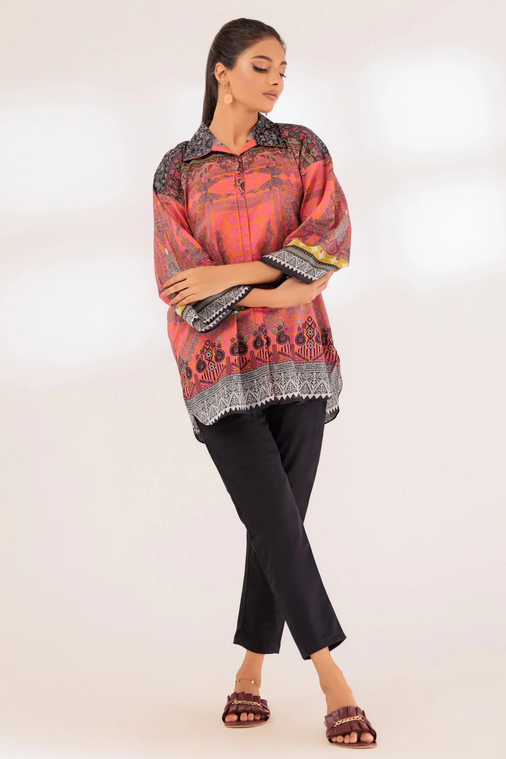 PINK-LAWN-1 PIECE (BRAK231P04) - Image 2