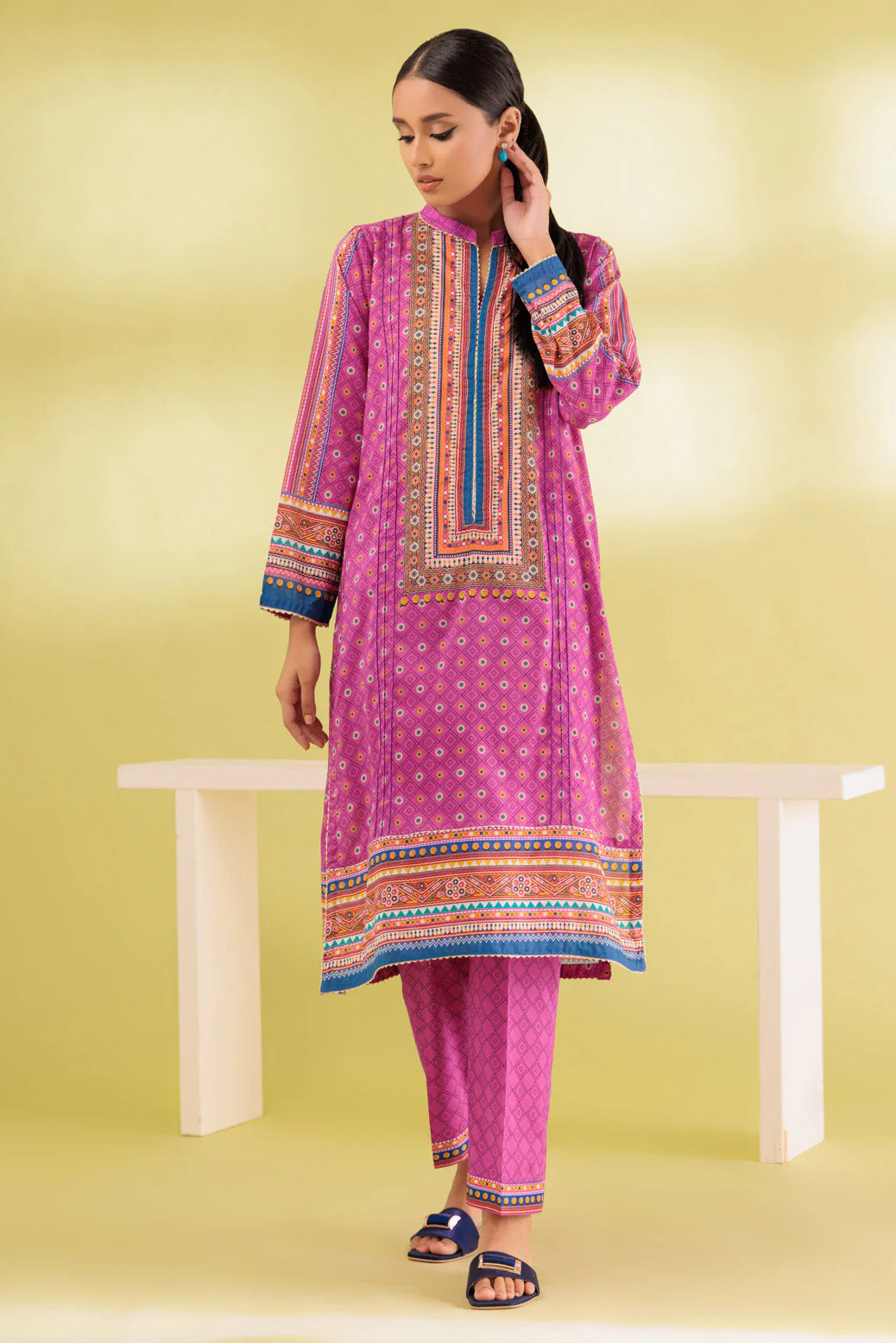 PINK-LAWN-2 PIECE (BSAS232P03) - Image 3
