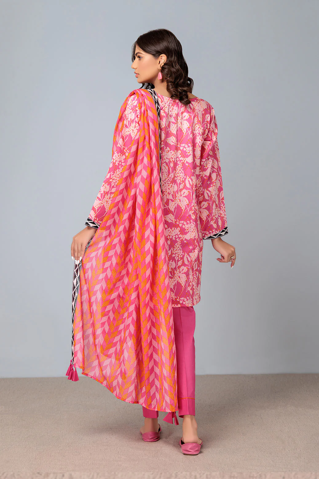 PINK-LAWN-2 PIECE (BSRS232P07) - Image 4